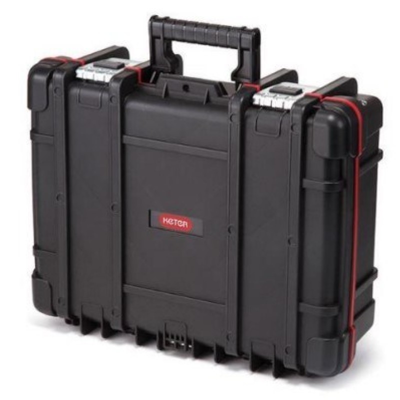 Keter 237003 equipment case Hard shell case Black, Red