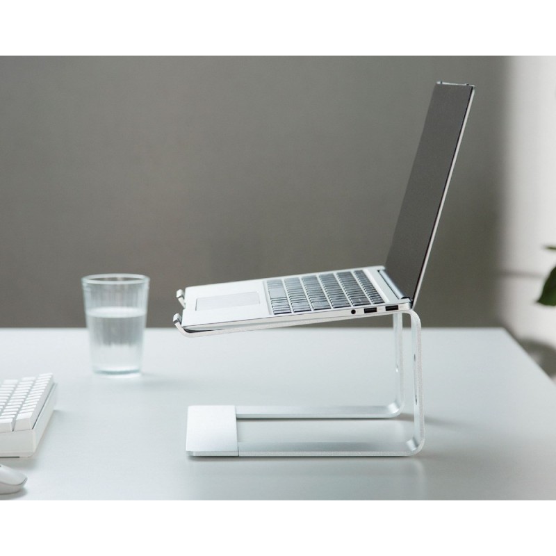 Gembird NBS-D1-01 laptop stand Aluminium, Silver 39.6 cm (15.6 Gembird NBS-D1-01 laptop stand Aluminium, Silver 39.6 cm (15.6