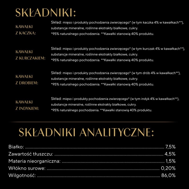 Tuf Tuf kawałki mięsne z rybą dla kota puszka 415g Tuf Tuf kawałki mięsne z rybą dla kota puszka 415g