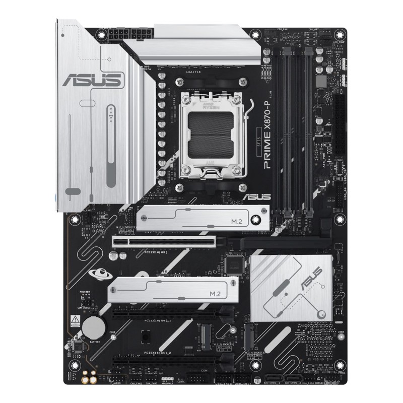 ASUS PRIME X870-P AMD X870 Socket AM5 ATX ASUS PRIME X870-P AMD X870 Socket AM5 ATX