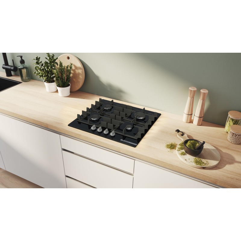 Bosch Serie 4 PNP6B6K40 gas hob with 4 zones