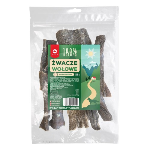 MACED Beef rumen - dog chew - 200 g MACED Beef rumen - dog chew - 200 g
