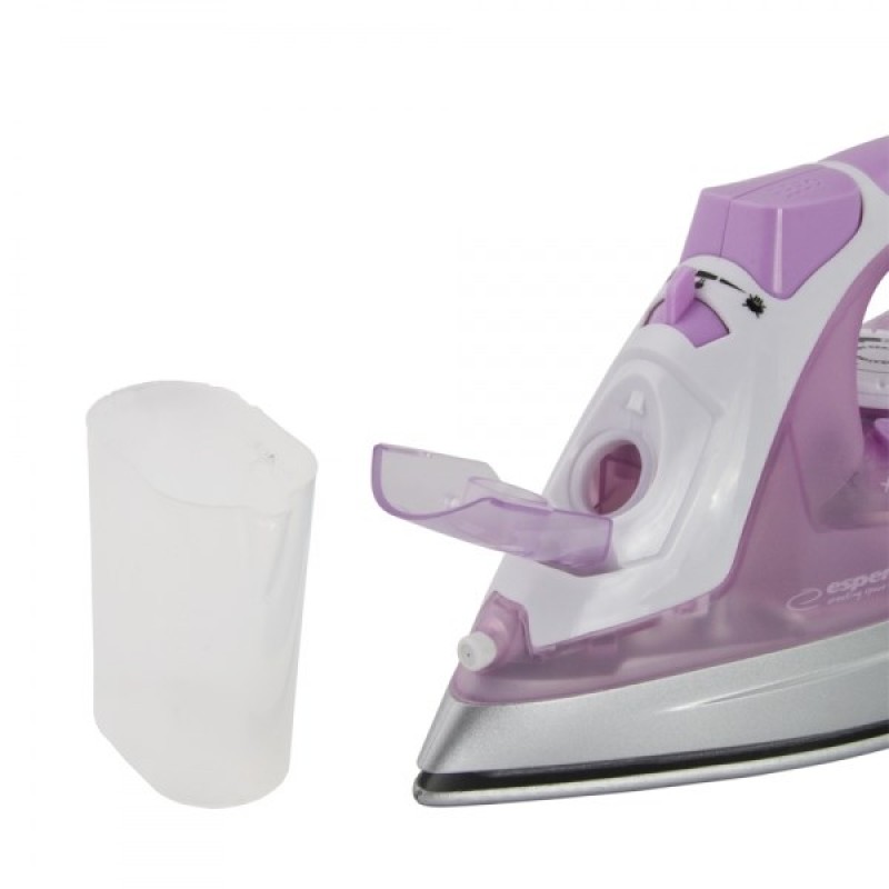 Esperanza EHI004 iron Dry & Steam iron Ceramic soleplate 2400 W Purple, White Esperanza EHI004 iron Dry & Steam iron Ceramic soleplate 2400 W Purple, White