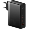 Baseus GaN5 Pro Charger 2xUSB-C, USB-A 140W + USB-C cable, black Baseus GaN5 Pro Charger 2xUSB-C, USB-A 140W + USB-C cable, black