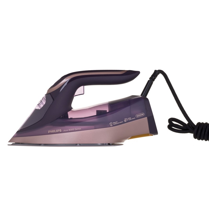 Philips DST8040/30 iron Steam iron SteamGlide Elite soleplate 3000 W Lilac Philips DST8040/30 iron Steam iron SteamGlide Elite soleplate 3000 W Lilac