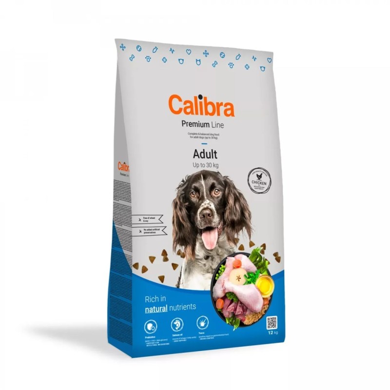 CALIBRA Premium Line Adult Chicken - dry dog food - 12kg CALIBRA Premium Line Adult Chicken - dry dog food - 12kg