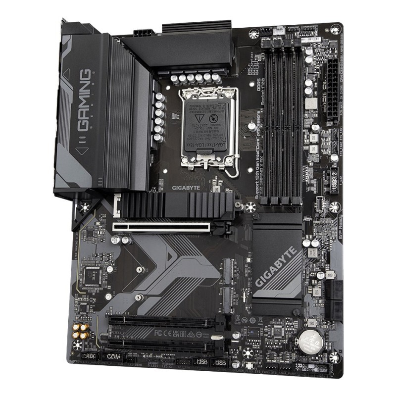 GIGABYTE B760 GAMING X AX Motherboard - Supports Intel Core 14th Gen CPUs, 8+1+1 Phases Digital VRM, up to 7600MHz DDR5 (OC), 3xPCIe 4.0 M.2, Wi-Fi 6E, 2.5GbE LAN, USB 3.2 Gen 2 GIGABYTE B760 GAMING X AX Motherboard - Supports Intel Core 14th Gen CPUs, 8+1+1 Phases Digital VRM, up to 7600MHz DDR5 (OC), 3xPCIe 4.0 M.2, Wi-Fi 6E, 2.5GbE LAN, USB 3.2 Gen 2
