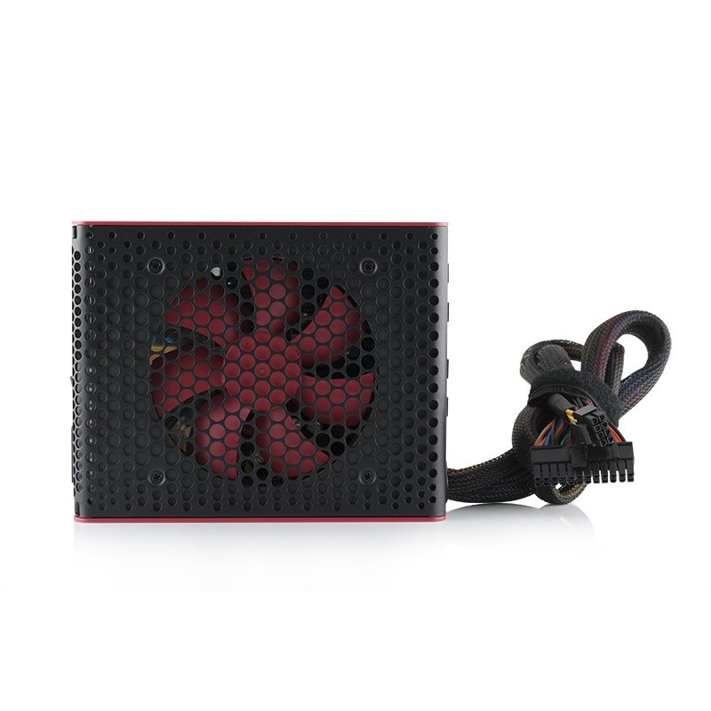 Modecom Volcano power supply unit 750 W 20+4 pin ATX ATX Black, Red Modecom Volcano power supply unit 750 W 20+4 pin ATX ATX Black, Red