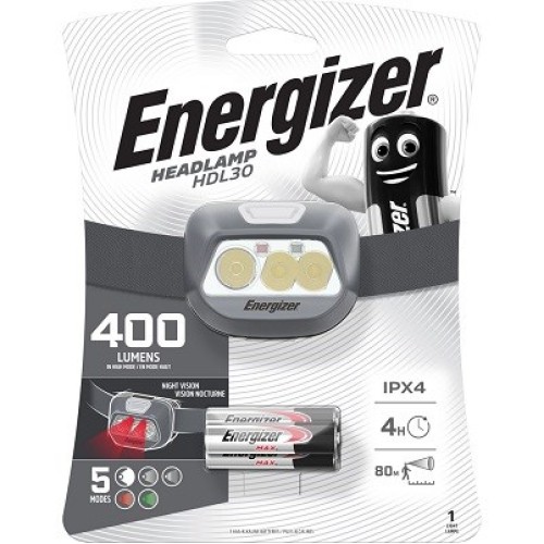 ENERGIZER FLASHLIGHT HEADLIGHT HDL30 3AAA 400 lm