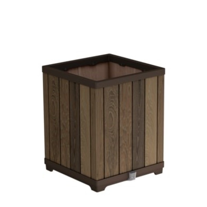 KETER 261033 garden planter walnut KETER 261033 garden planter walnut