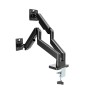 Gembird MA-DA2-06 Desk mounted adjustable double monitor arm 17