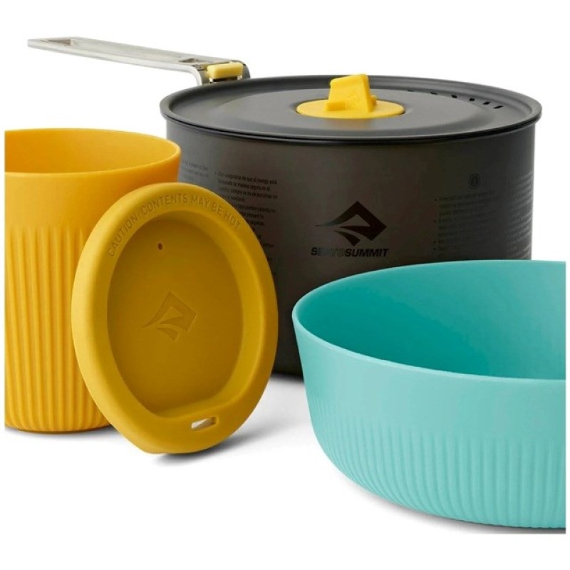 Sea to Summit Frontier UL One Pot Cook Set 1.3 L Set of dishes Sea to Summit Frontier UL One Pot Cook Set 1.3 L Set of dishes