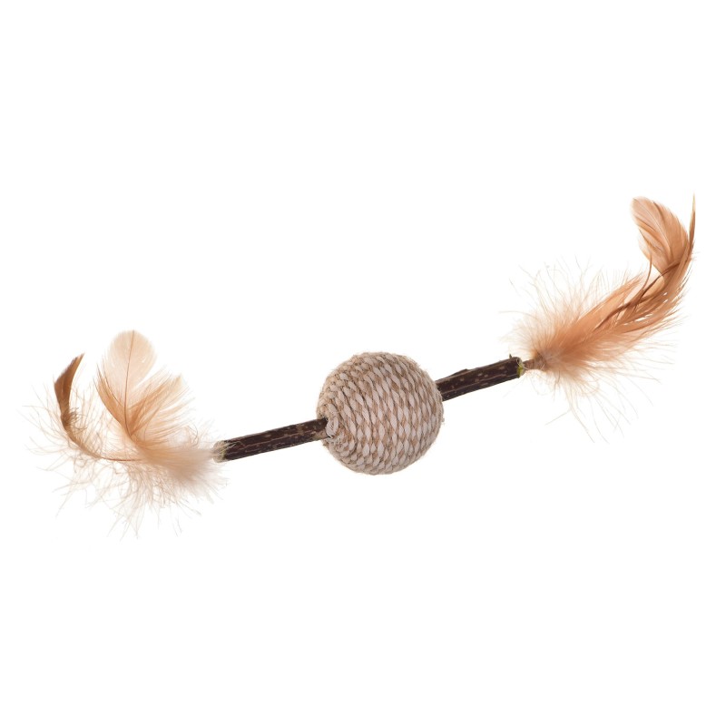 Trixie Toy Matatabi Feather Game 20 cm 42431 Trixie Toy Matatabi Feather Game 20 cm 42431