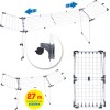 PROMIS MONZA laundry dryer, extendable + 2 large wings PROMIS MONZA laundry dryer, extendable + 2 large wings