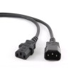 Gembird PC-189 power cable Black C14 coupler Gembird PC-189 power cable Black C14 coupler