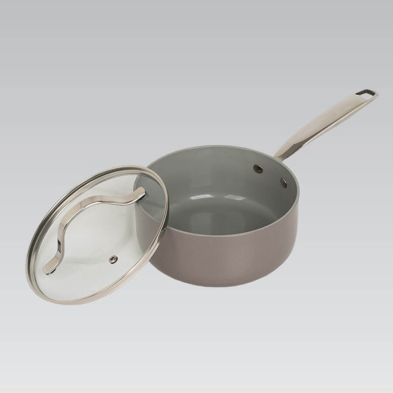 Rondel z pokrywką 18 cm 1,9L MAESTRO MR-4009-18S Rondel z pokrywką 18 cm 1,9L MAESTRO MR-4009-18S