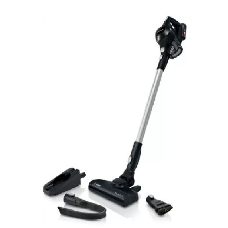 Bosch Serie 6 BBS611BSC stick vacuum/electric broom 2-in-1 stick vacuum Battery Dry Bagless Black 2.5 Ah Bosch Serie 6 BBS611BSC stick vacuum/electric broom 2-in-1 stick vacuum Battery Dry Bagless Black 2.5 Ah