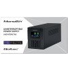 Qoltec 53776 uninterruptible power supply (UPS) Line-Interactive 1.5 kVA 900 W 4 AC outlet(s)