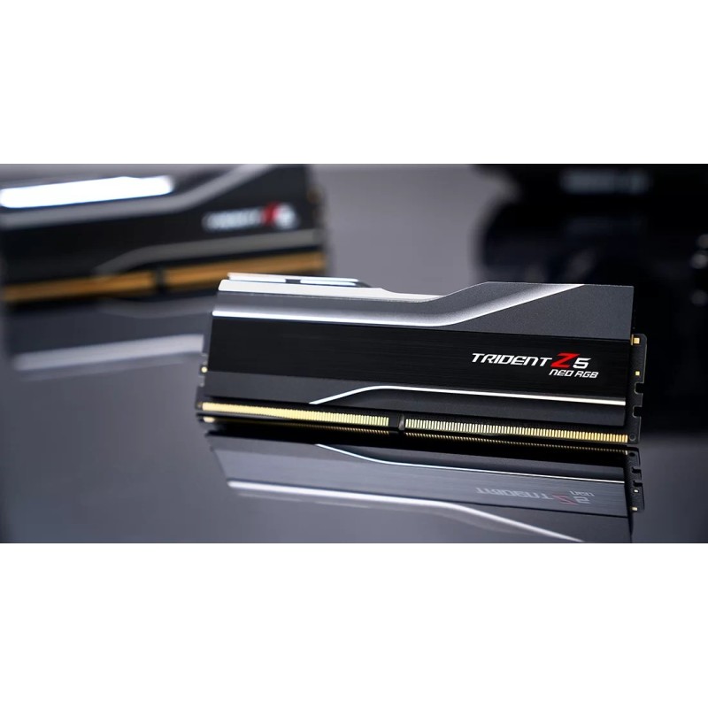 G.Skill Trident Z5 Neo RGB F5-6400J3239F24GX2-TZ5NR memory module 48 GB 2 x 24 GB DDR5 6400 MHz G.Skill Trident Z5 Neo RGB F5-6400J3239F24GX2-TZ5NR memory module 48 GB 2 x 24 GB DDR5 6400 MHz