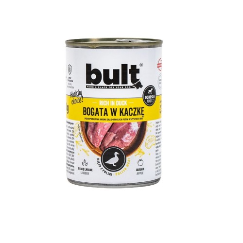 BULT Rich in duck - wet dog food - 400g BULT Rich in duck - wet dog food - 400g