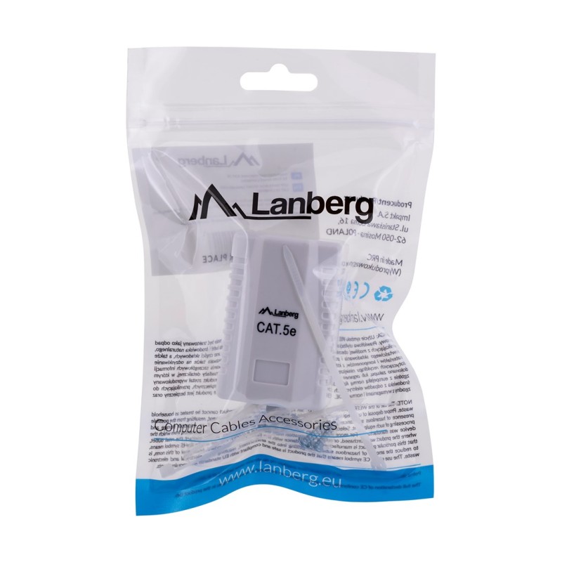 Lanberg OU5-0001-W outlet box RJ-45 White Lanberg OU5-0001-W outlet box RJ-45 White