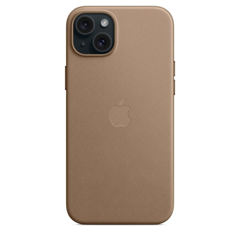 Apple iPhone 15 Plus FineWoven Case with MagSafe - Taupe Apple iPhone 15 Plus FineWoven Case with MagSafe - Taupe