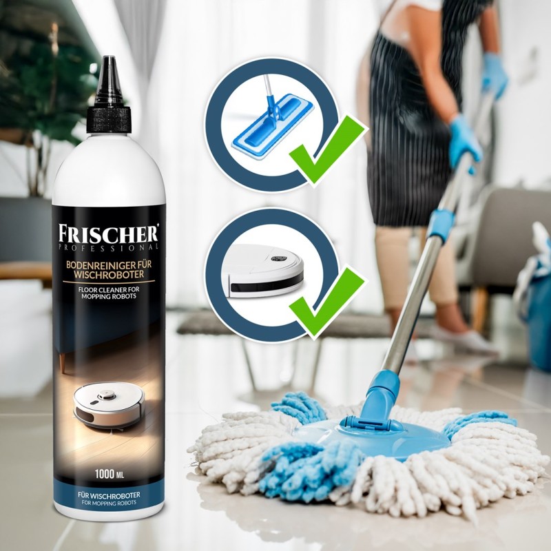 Liquid for mopping robots including wood Frischer 1l (concentrate) Liquid for mopping robots including wood Frischer 1l (concentrate)