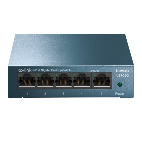 TP-Link 5-Port 10/100/1000Mbps Desktop Network Switch TP-Link 5-Port 10/100/1000Mbps Desktop Network Switch