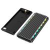 Gembird EE2280-U3C-03 USB 3.1 enclosure for M.2 NVMe drives, RGB, aluminum Gembird EE2280-U3C-03 USB 3.1 enclosure for M.2 NVMe drives, RGB, aluminum