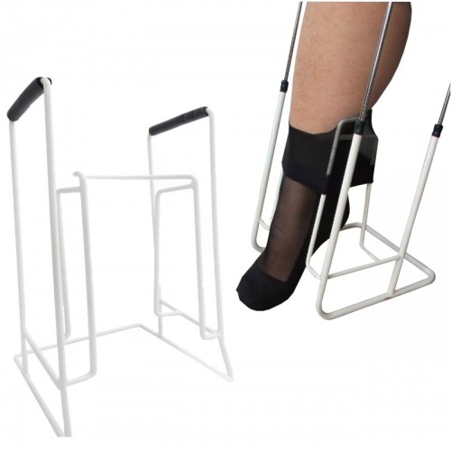 Instrument for putting on compression stockings and tights Instrument for putting on compression stockings and tights