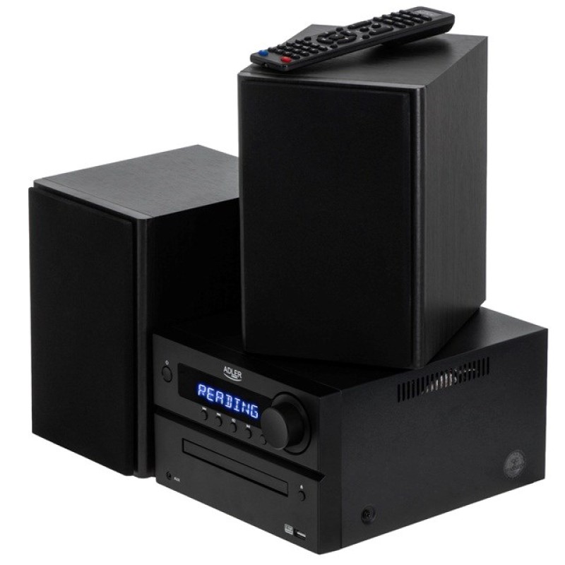 Adler AD 1917 HI-FI Tower Bluetooth/ CD/ USB/ FM Radio Black