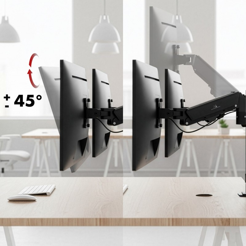 Maclean 2 monitor mount, gas spring, 17 Maclean 2 monitor mount, gas spring, 17
