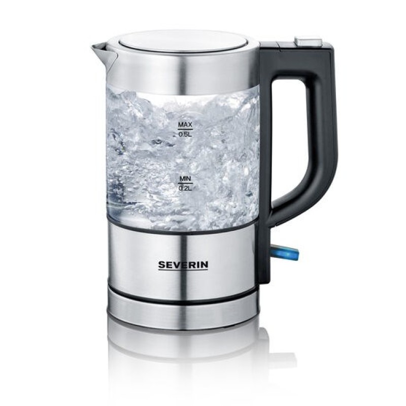 Severin WK 3472 electric kettle 0.5 L 1100 W Silver Severin WK 3472 electric kettle 0.5 L 1100 W Silver