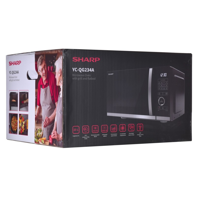 SHARP YC-QG234AEB MICROWAVE OVEN SHARP YC-QG234AEB MICROWAVE OVEN