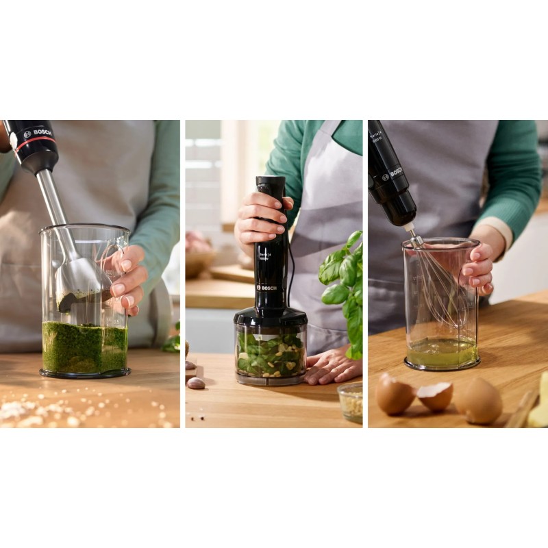 Bosch Serie 4 MSM4B621 blender 0.6 L Immersion blender 1000 W Anthracite, Transparent Bosch Serie 4 MSM4B621 blender 0.6 L Immersion blender 1000 W Anthracite, Transparent