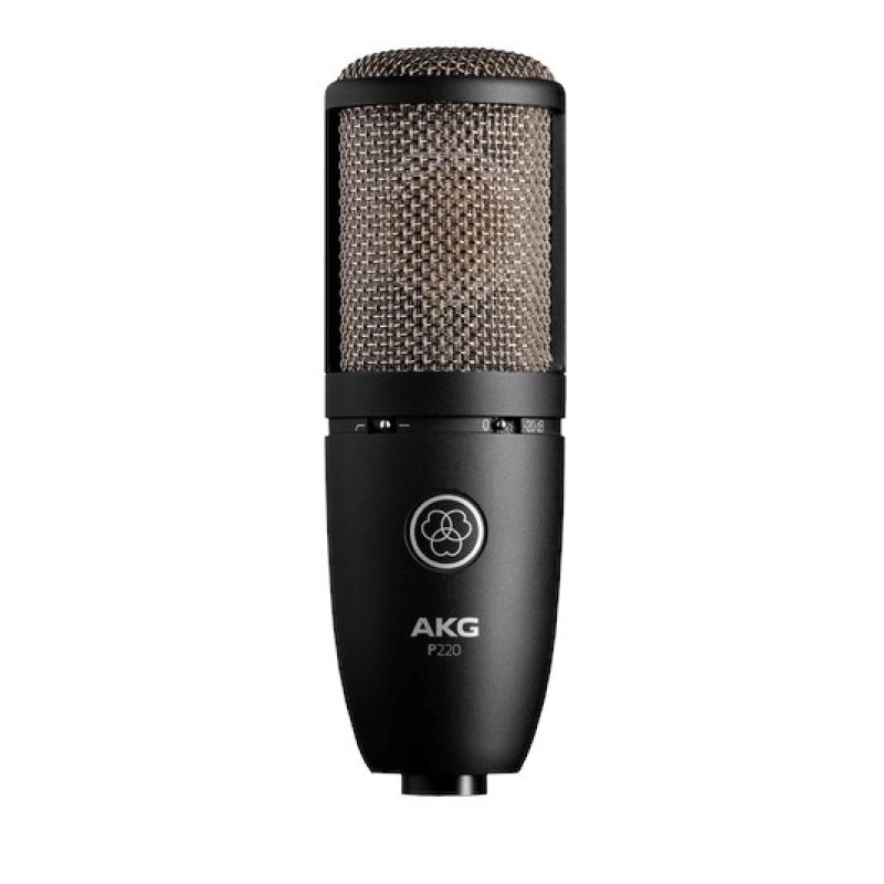 AKG P220 - large-diaphragm condenser microphone, black AKG P220 - large-diaphragm condenser microphone, black