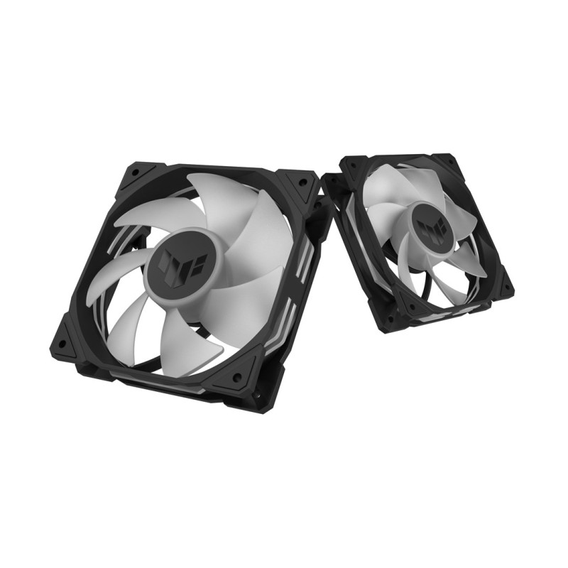 ASUS TUF Gaming TR120 ARGB Reverse Fan - Single Pack Computer case 12 cm Black ASUS TUF Gaming TR120 ARGB Reverse Fan - Single Pack Computer case 12 cm Black