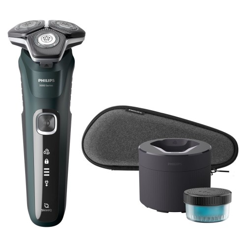 Philips SHAVER Series 5000 S5884/50 men's shaver Rotation shaver Trimmer Black, Green Philips SHAVER Series 5000 S5884/50 men's shaver Rotation shaver Trimmer Black, Green