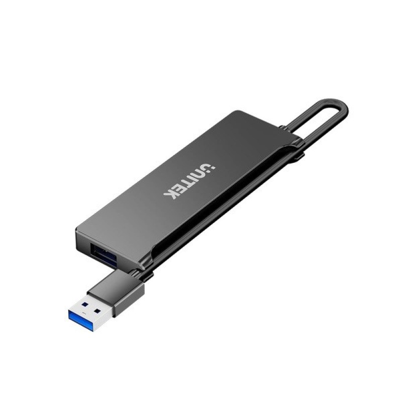 UNITEK HUB USB-A 4X USB-A 5 GBPS, BLACK