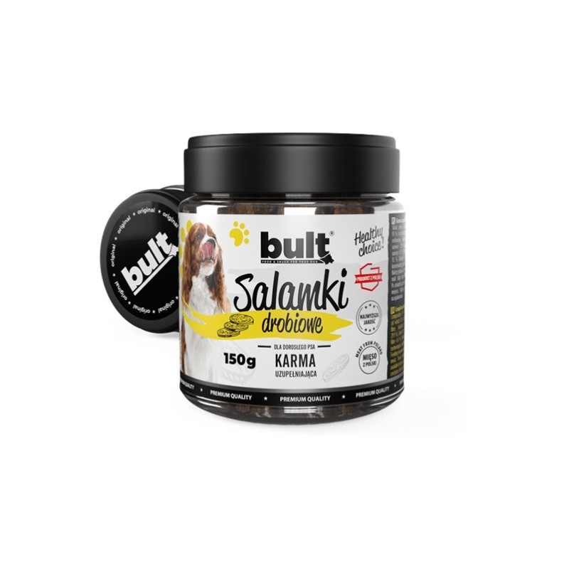 BULT Poultry salami - dog treat - 150g BULT Poultry salami - dog treat - 150g