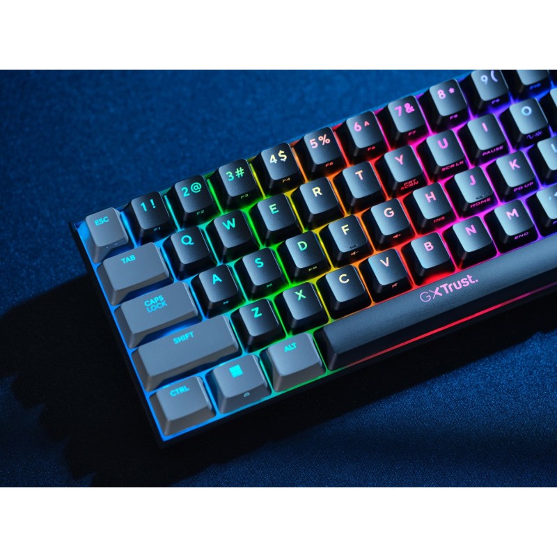 Trust GXT 867 Acira keyboard Gaming USB QWERTY US English Black Trust GXT 867 Acira keyboard Gaming USB QWERTY US English Black