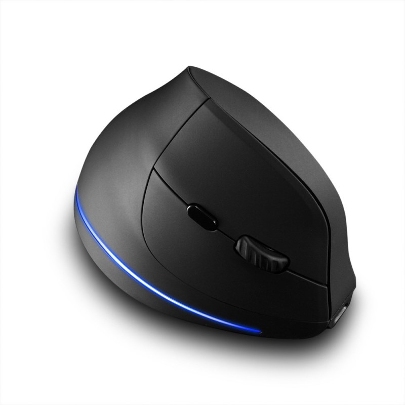 MEDIA-TECH VERTIC RF MT1123 Wireless vertical mouse RF 2400 DPI Black MEDIA-TECH VERTIC RF MT1123 Wireless vertical mouse RF 2400 DPI Black