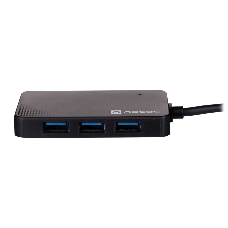 NATEC Hub USB 3.0 Moth (4 ports, black) NATEC Hub USB 3.0 Moth (4 ports, black)