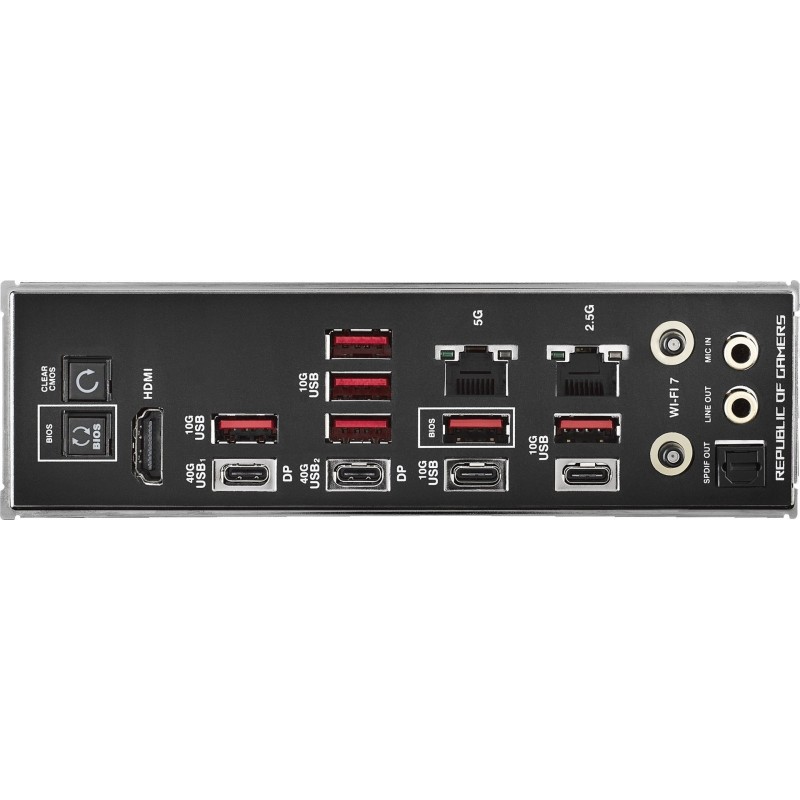 ASUS ROG CROSSHAIR X870E HERO AMD X870E Socket AM5 ATX ASUS ROG CROSSHAIR X870E HERO AMD X870E Socket AM5 ATX