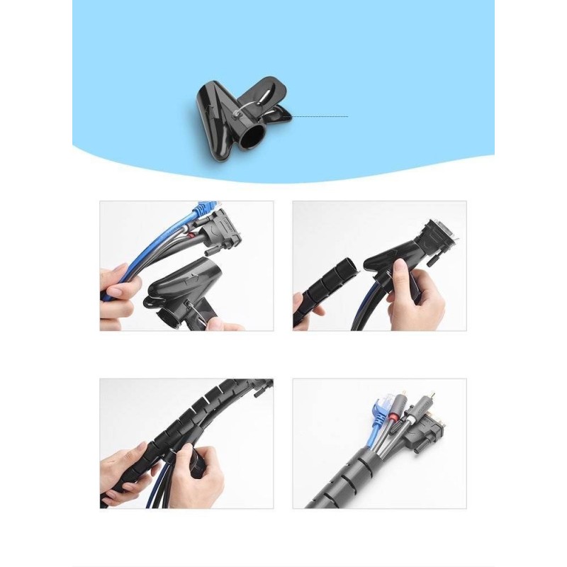 Ugreen cable organiser cover 1.5 m LP121 Ugreen cable organiser cover 1.5 m LP121