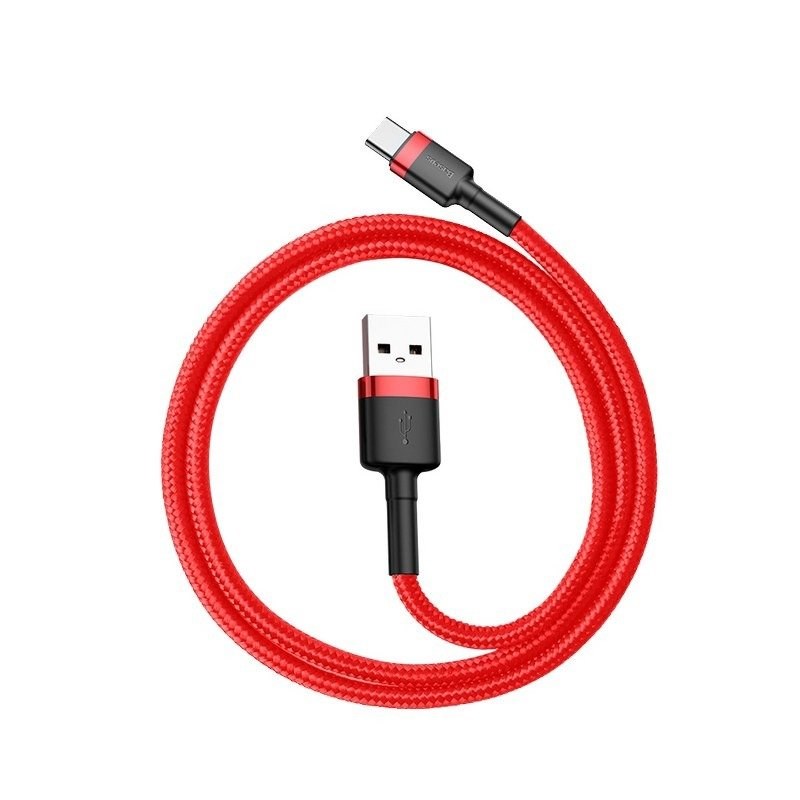 USB-C cable Baseus Cafule 2A 2m (red) USB-C cable Baseus Cafule 2A 2m (red)