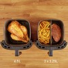 TEFAL Easy Fry & Grill EY801D 6.5 L Stand-alone 1650 W Hot air fryer Stainless steel TEFAL Easy Fry & Grill EY801D 6.5 L Stand-alone 1650 W Hot air fryer Stainless steel