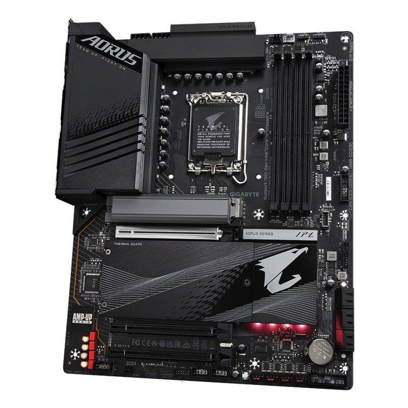 GIGABYTE Z790 AORUS ELITE AX Motherboard - Supports Intel Core 14th CPUs, 16*+2+1 Phases Digital VRM, up to 7600MHz DDR5 (OC), 4xPCIe 4.0 M.2, Wi-Fi 6E, 2.5GbE LAN, USB 3.2 Gen 2x2 GIGABYTE Z790 AORUS ELITE AX Motherboard - Supports Intel Core 14th CPUs, 16*+2+1 Phases Digital VRM, up to 7600MHz DDR5 (OC), 4xPCIe 4.0 M.2, Wi-Fi 6E, 2.5GbE LAN, USB 3.2 Gen 2x2