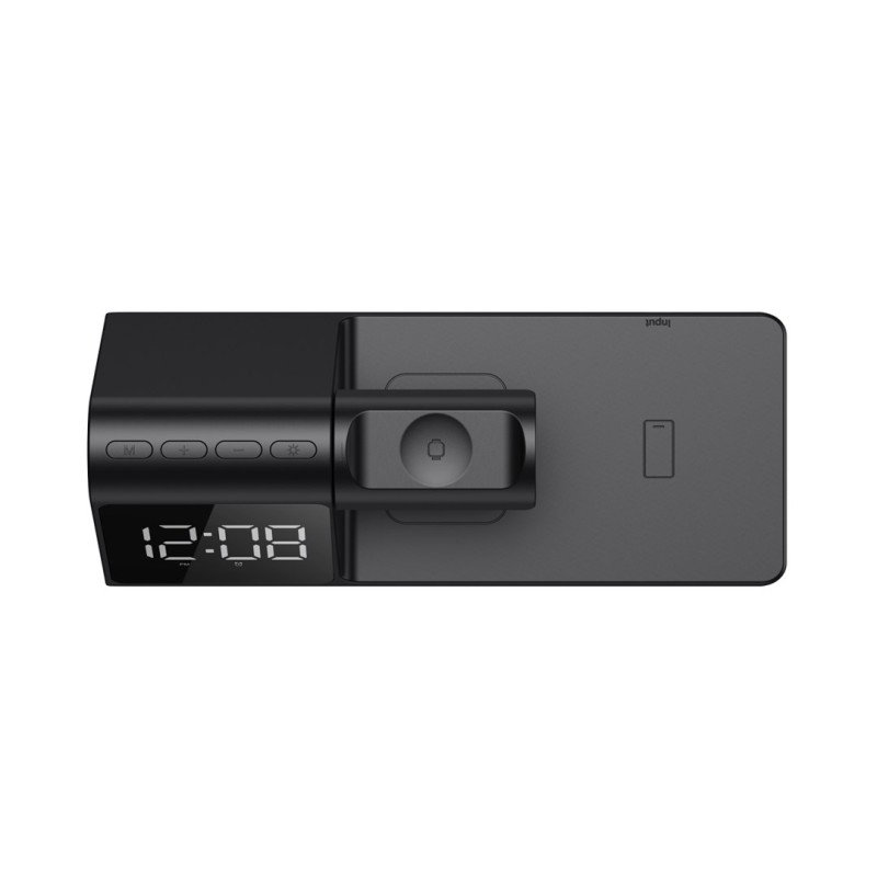 Havit W3042 - 3 in 1 wireless charging station, black Havit W3042 - 3 in 1 wireless charging station, black