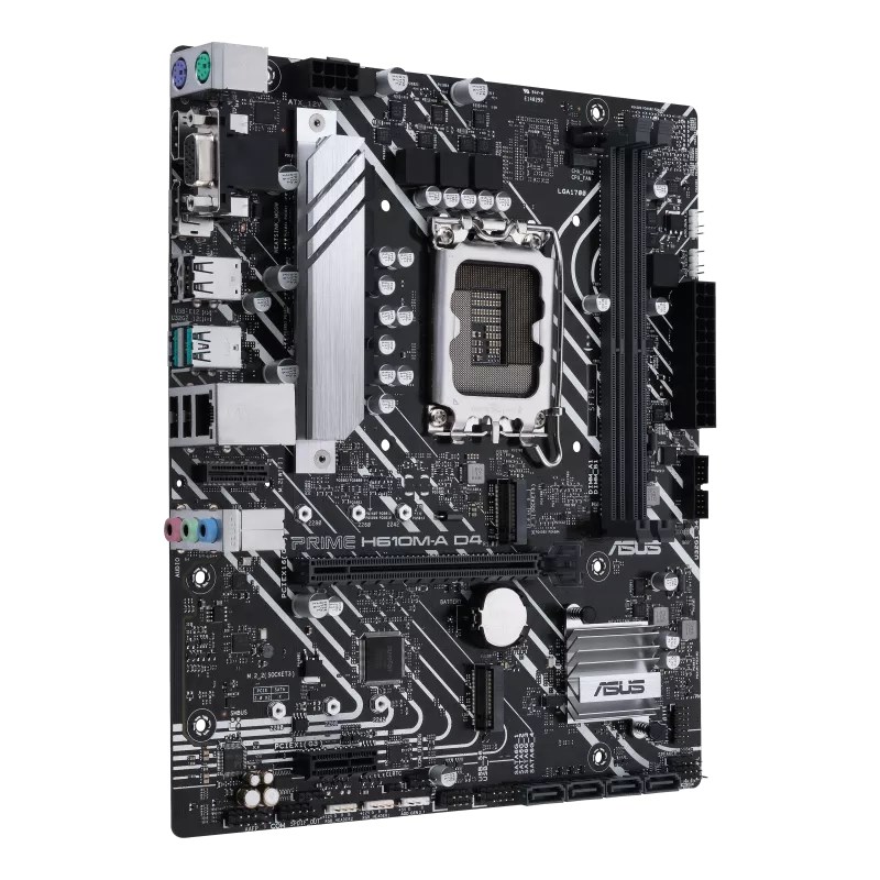 ASUS PRIME H610M-A D4-CSM Intel H610 LGA 1700 micro ATX ASUS PRIME H610M-A D4-CSM Intel H610 LGA 1700 micro ATX